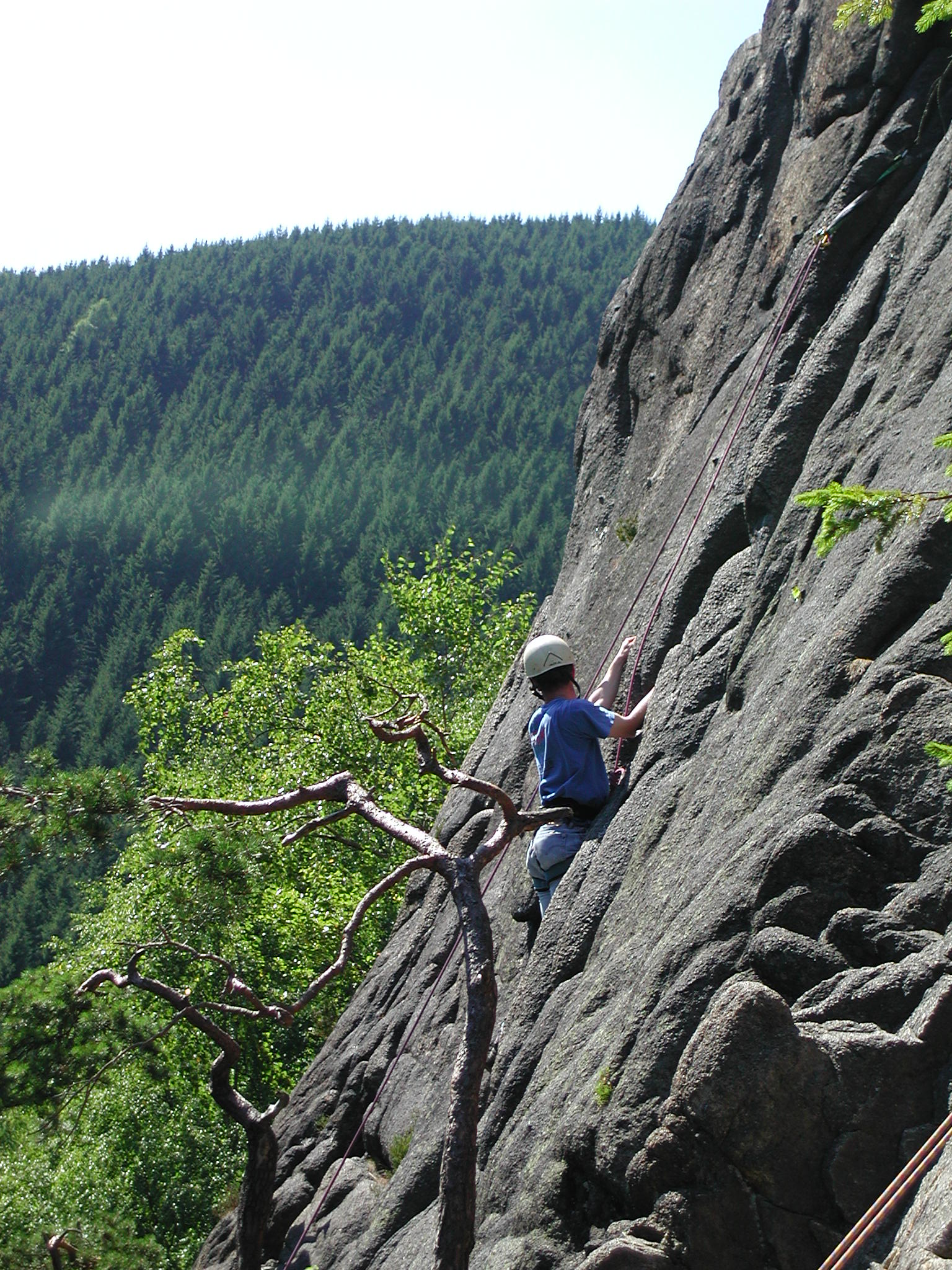 Klettern Harz